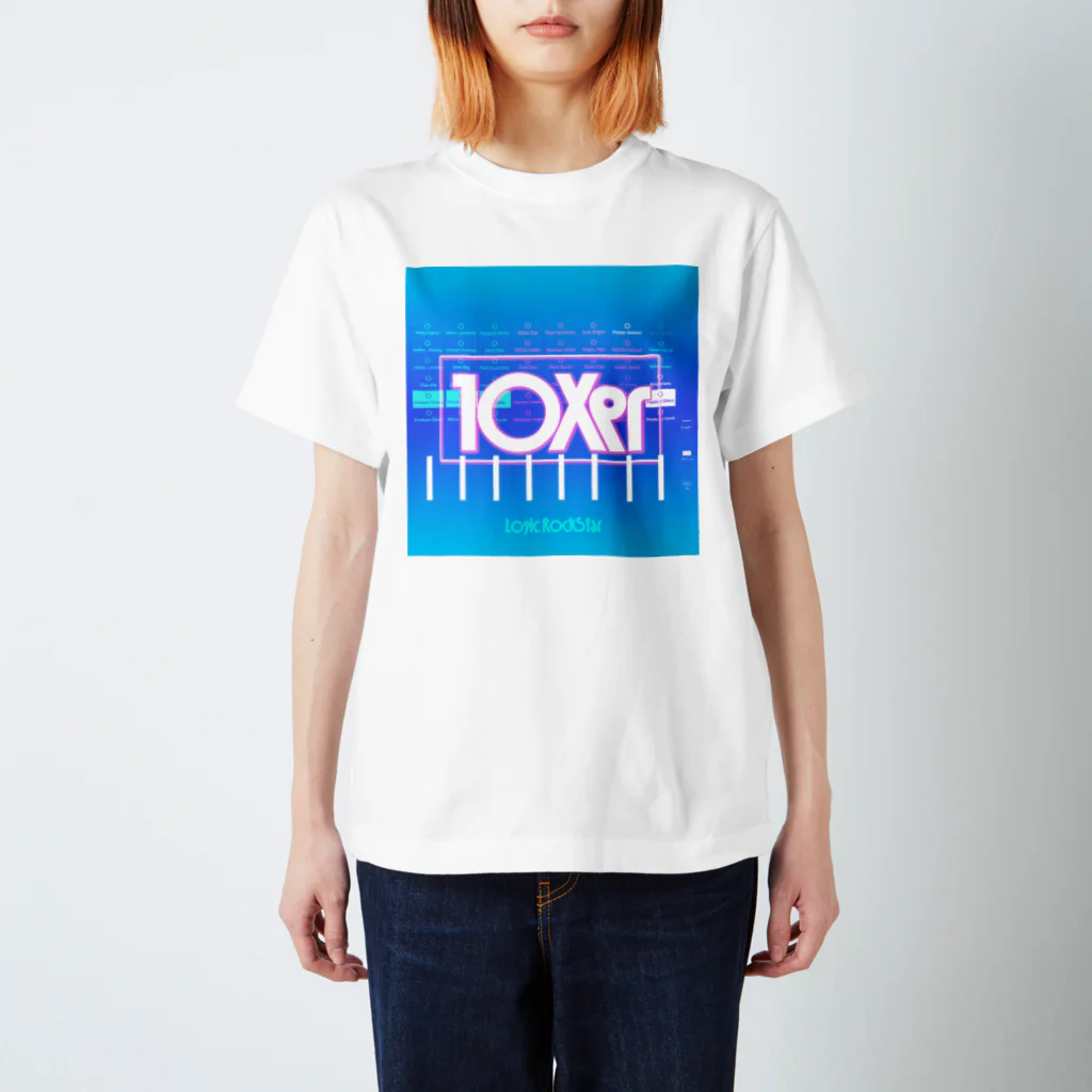 Logic RockStar の10Xer スタンダードTシャツ