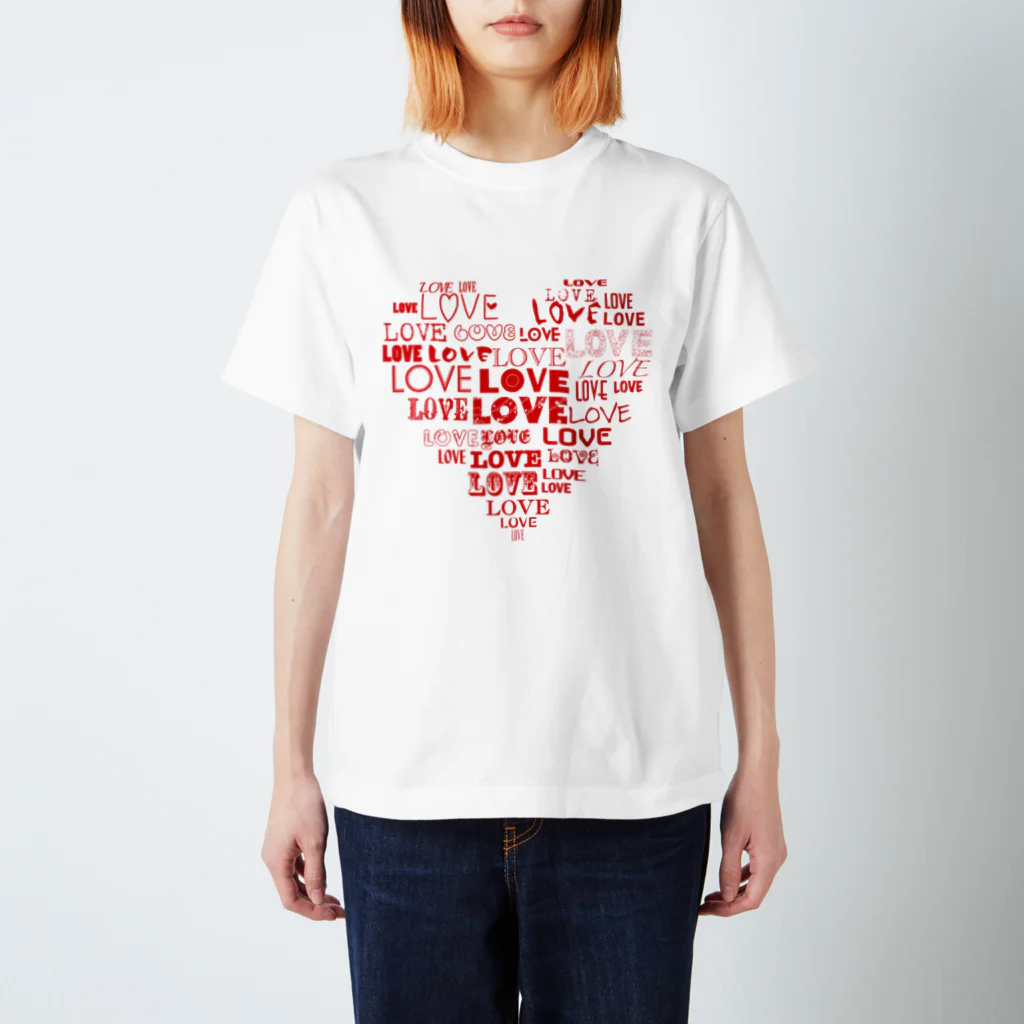 CypressFieldのLOVE Regular Fit T-Shirt