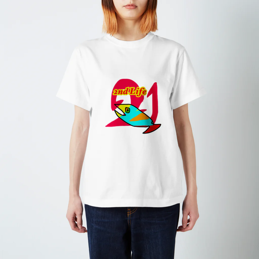 okitahiromuの2ndライフフィッシュ スタンダードTシャツ