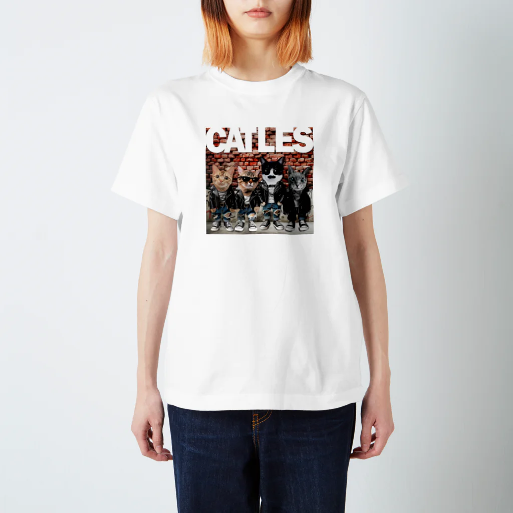 CATLESのCATLES キャットルズの激情 スタンダードTシャツ