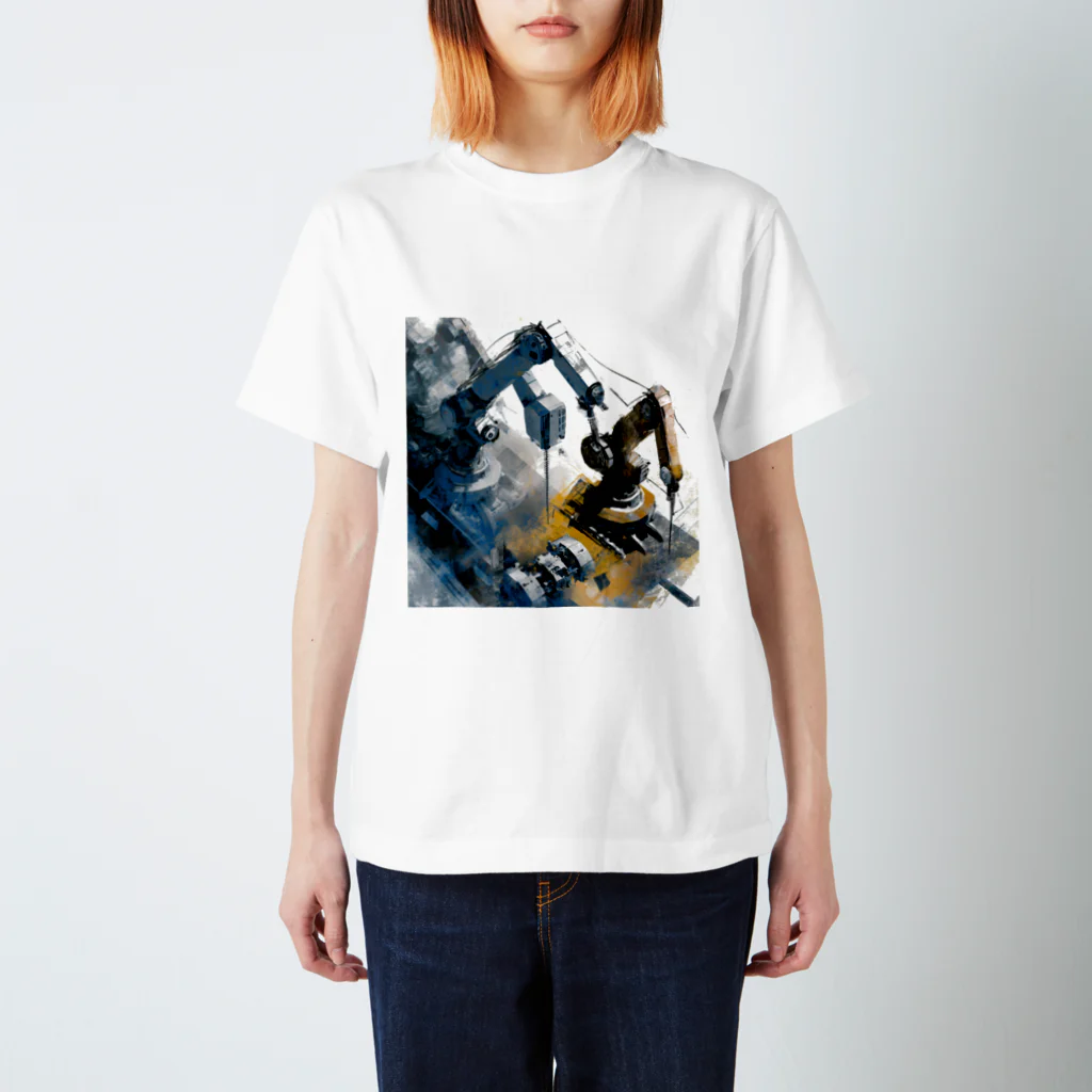 RoboStyleのロボットの美術館　#9 スタンダードTシャツ