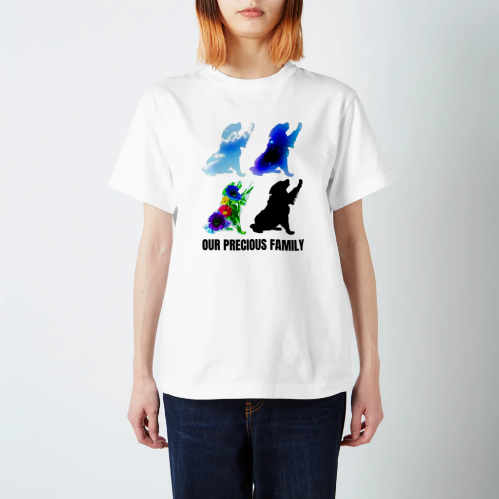 kazu_gの全ての愛犬家の皆さんへ！６（淡色用） スタンダードTシャツ