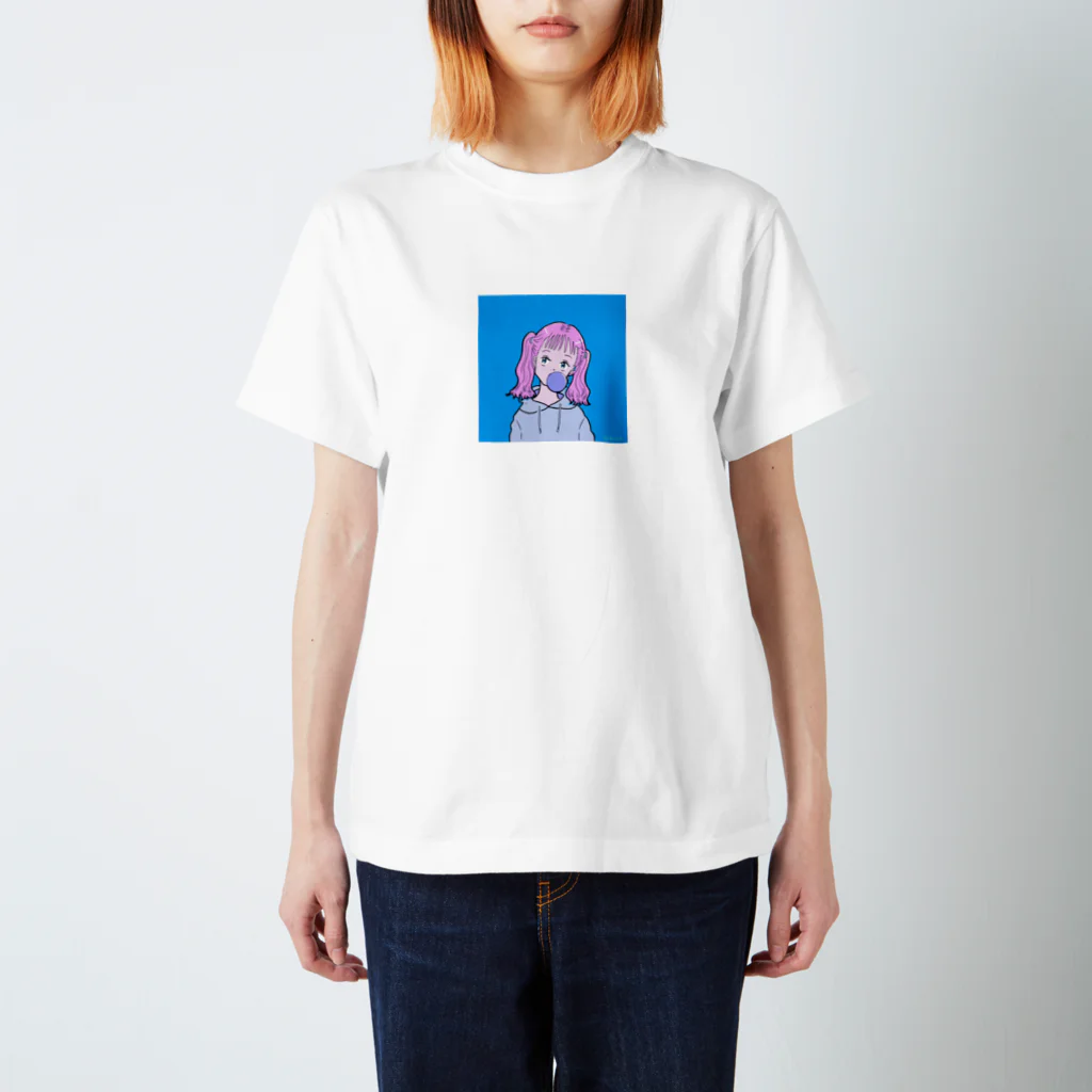 domyak.comのふうせんがーる Regular Fit T-Shirt