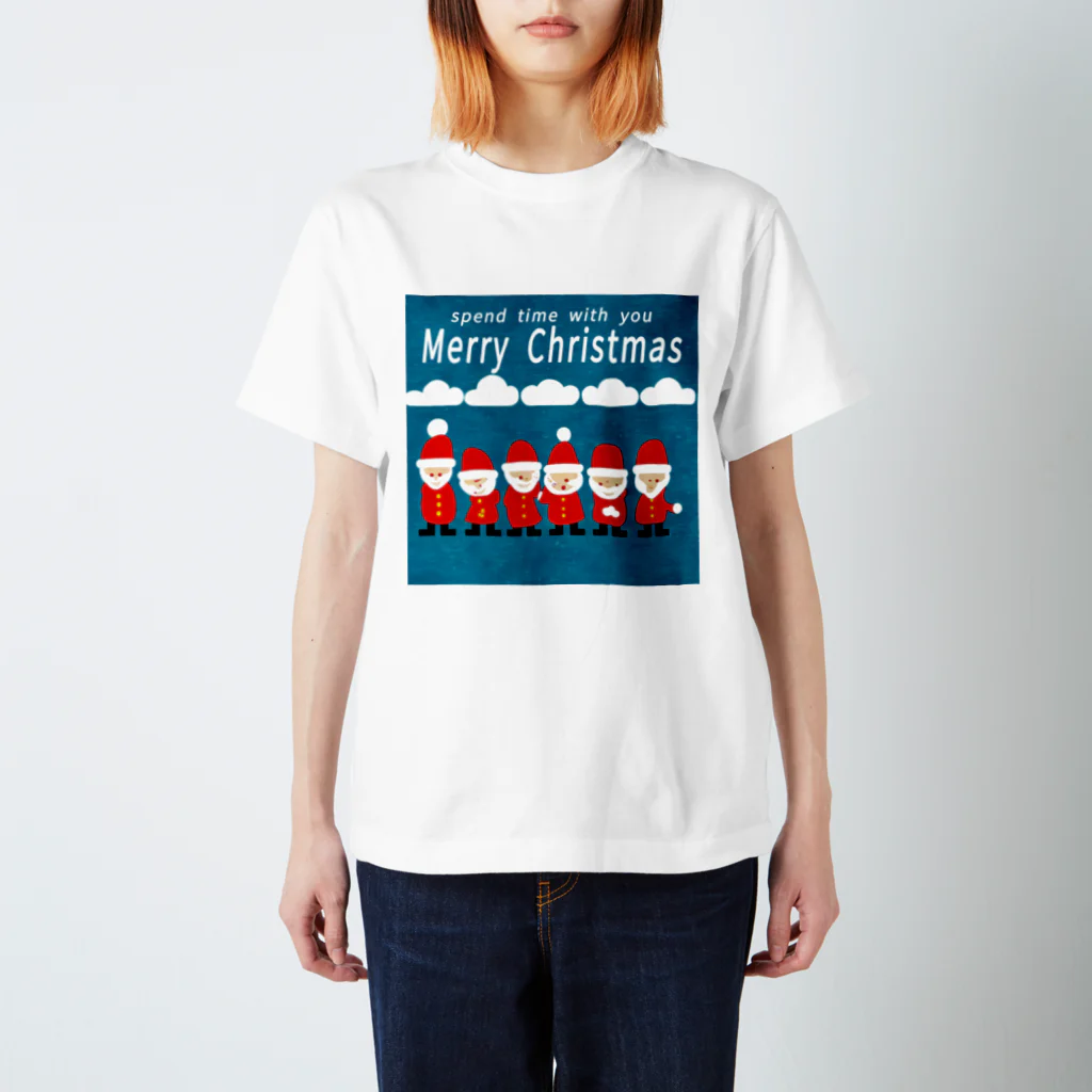 HirockDesignJapanのあなたと過ごすクリスマス　spend christmas with you スタンダードTシャツ