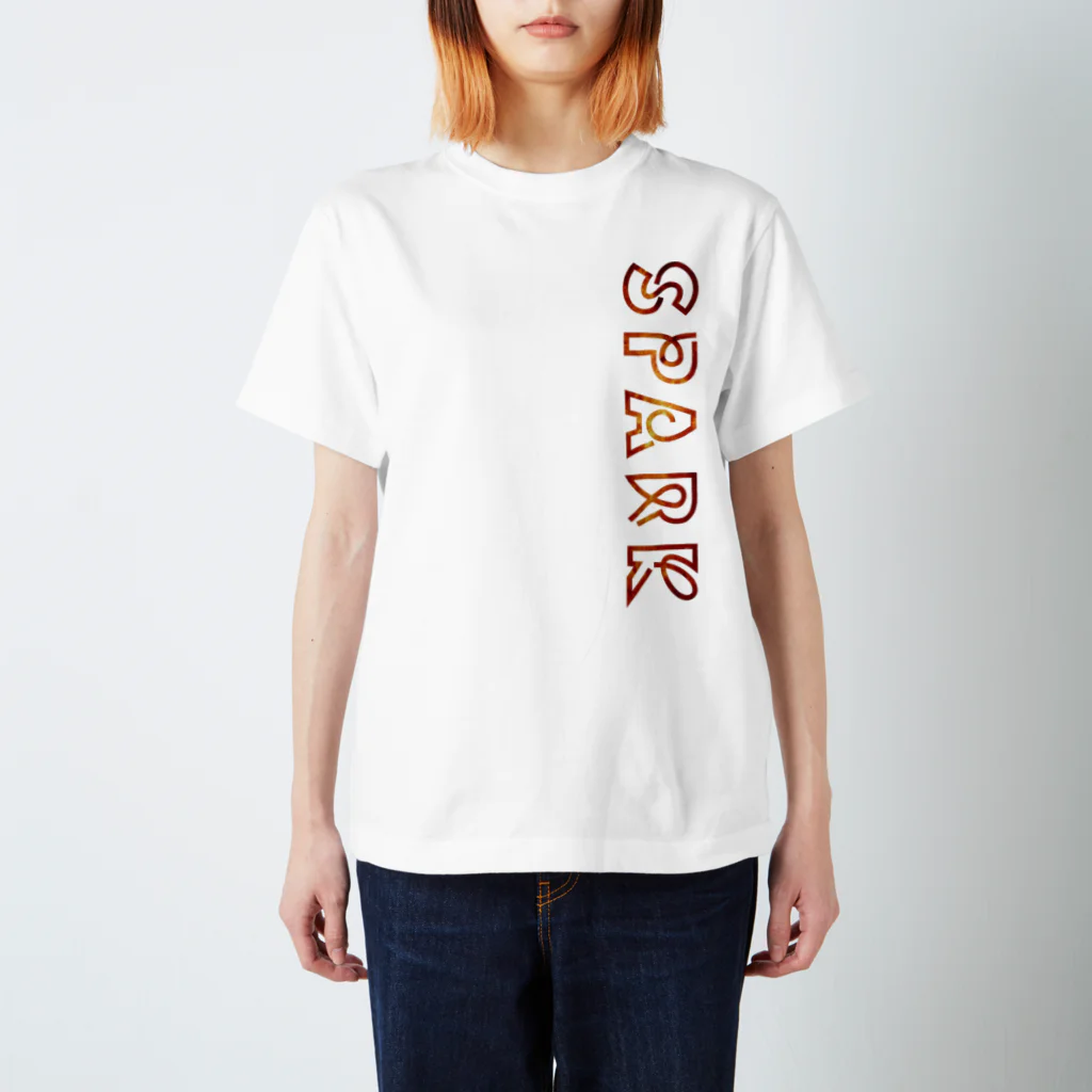 えむの峠のSPARKタイポTシャツ Regular Fit T-Shirt