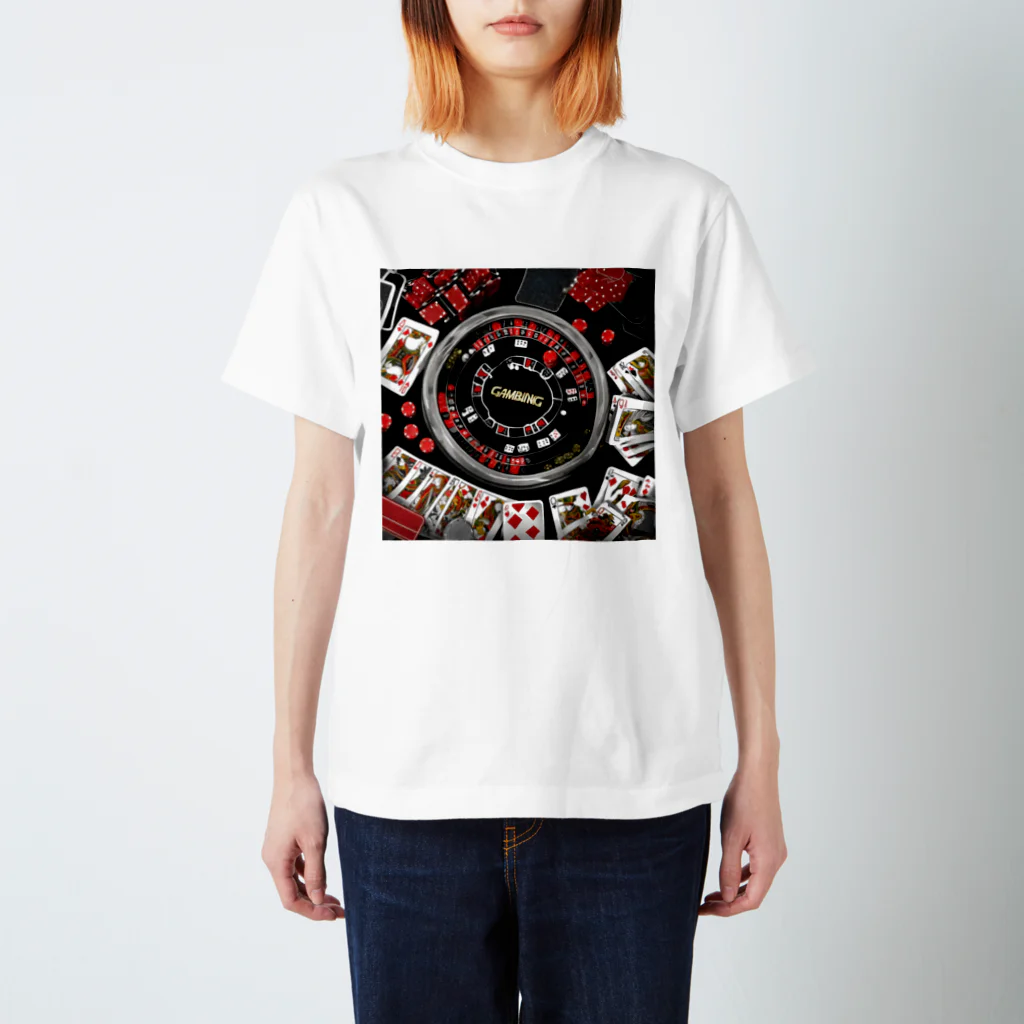 ClowN worldのpoker world 01 スタンダードTシャツ