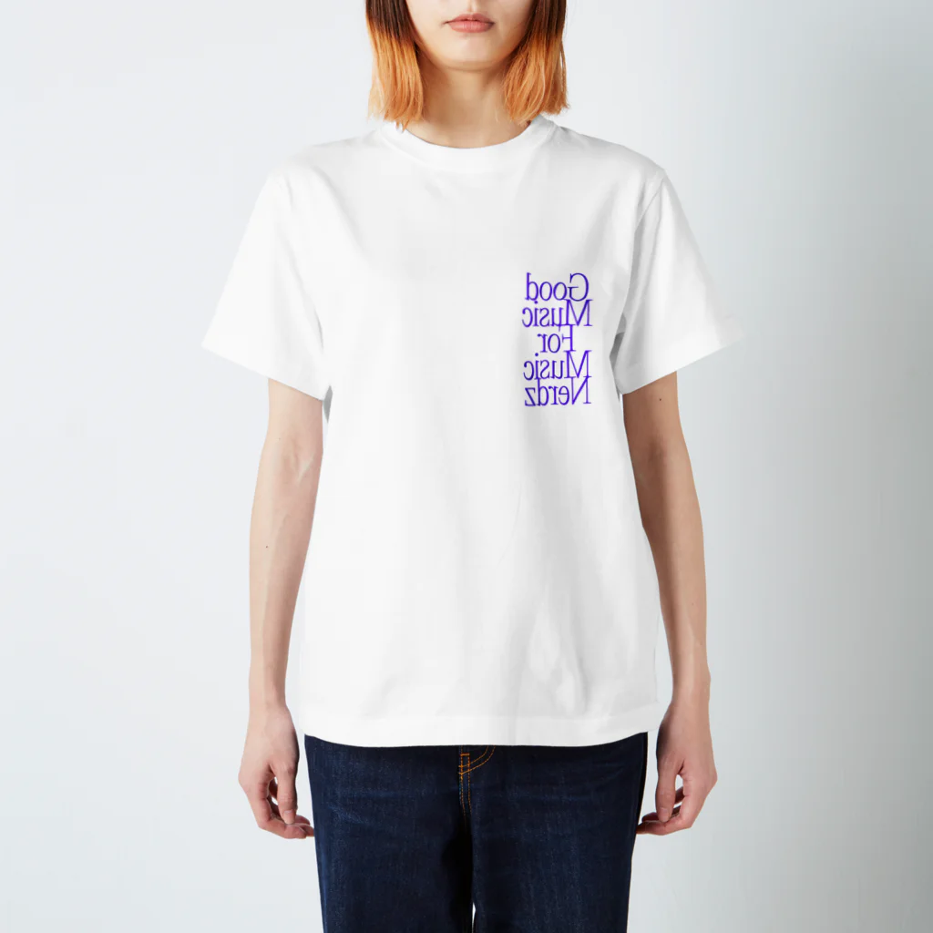 block.fmのGood Music For Music Nerdz Tee Regular Fit T-Shirt