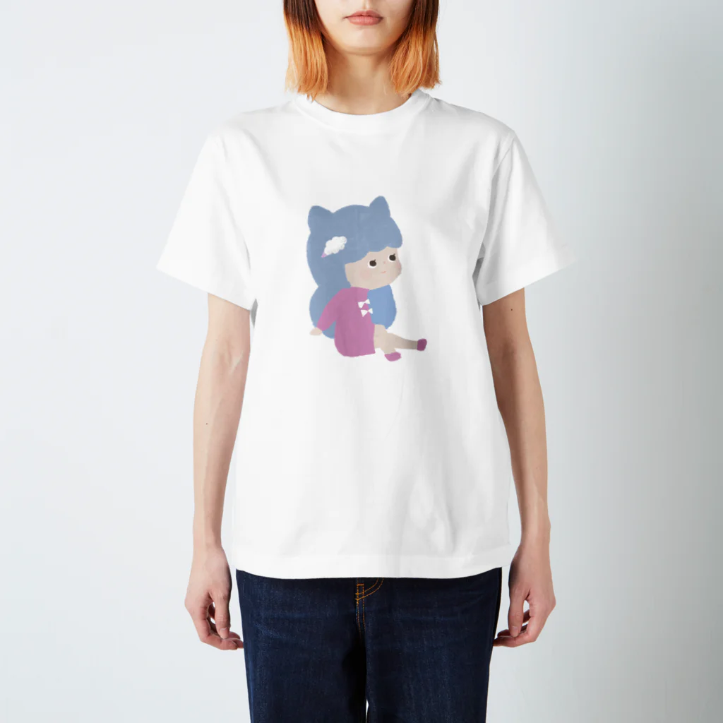 KUMORIのくもりちゃん02 スタンダードTシャツ