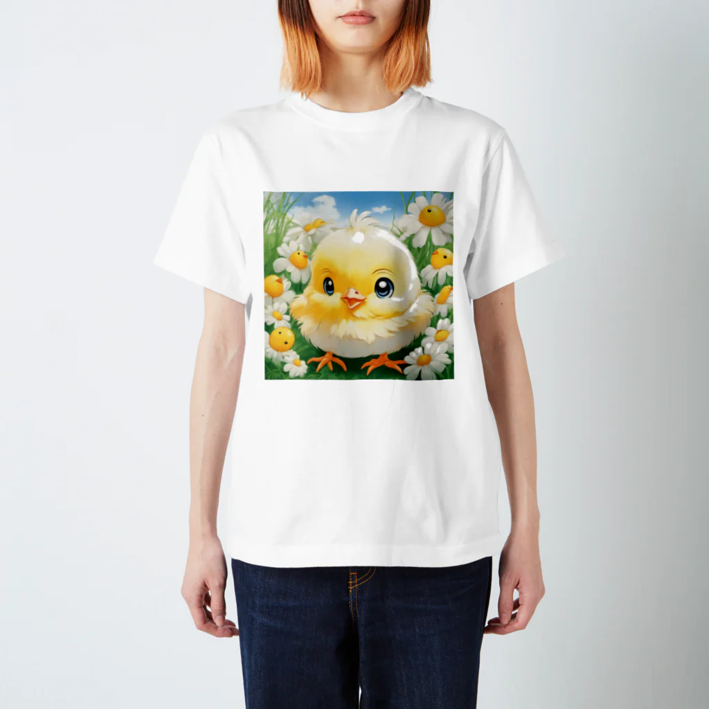 JUNのひよこの赤ちゃん 01 スタンダードTシャツ