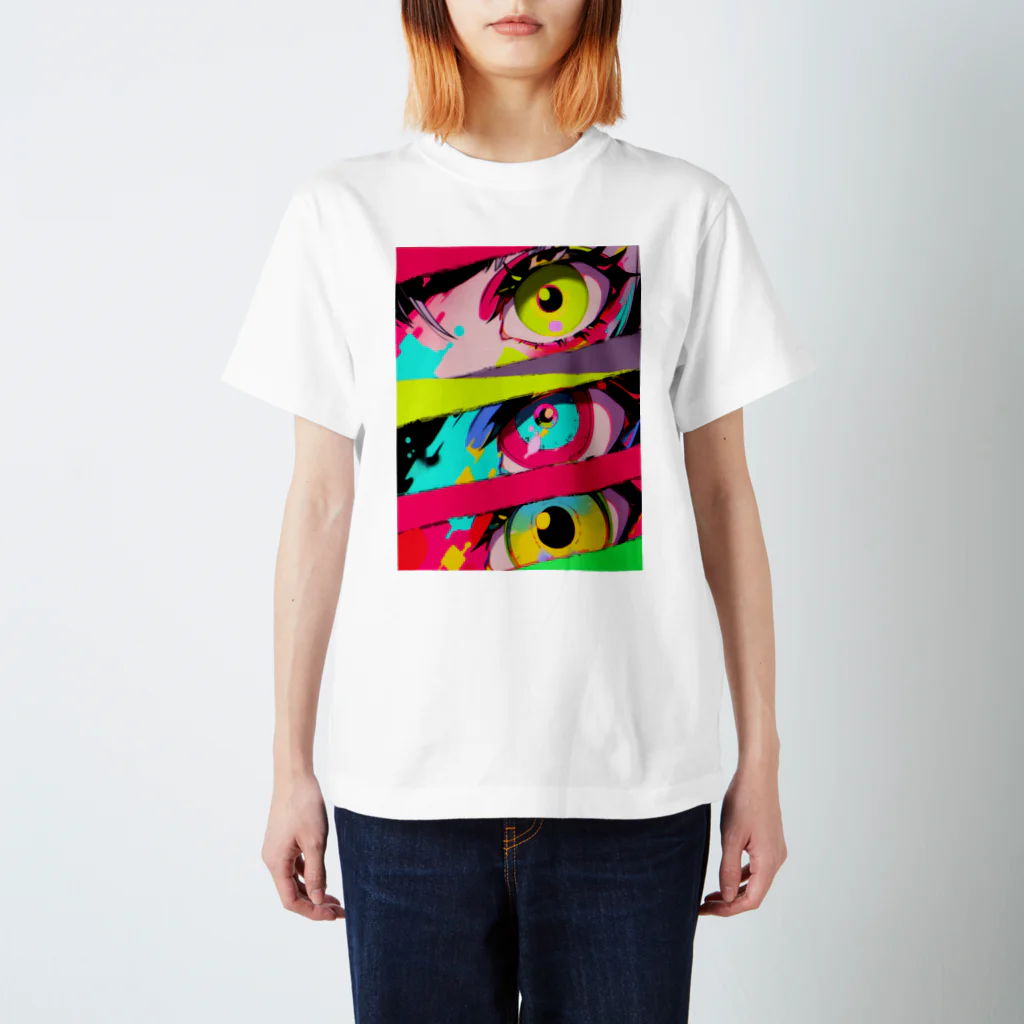 U:ReIの【匿名女子】EYES スタンダードTシャツ