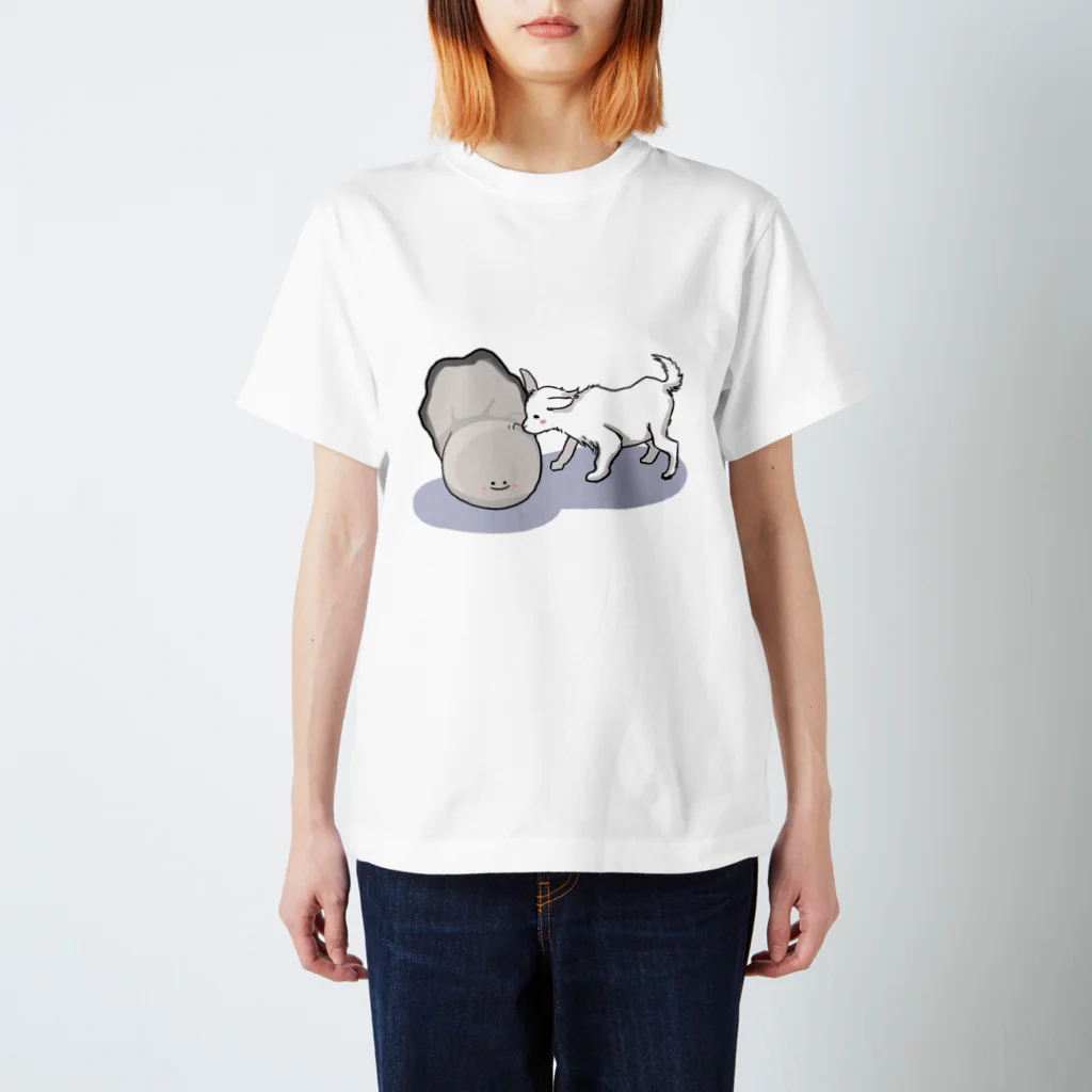 oystermaruのかきまるごーとちゃん スタンダードTシャツ