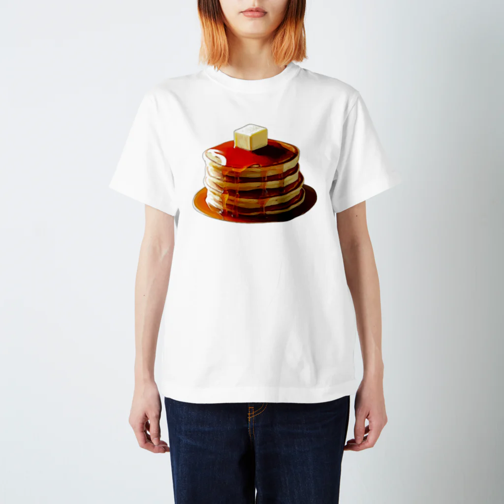 脂身通信Ｚのホットケーキ_231108 スタンダードTシャツ