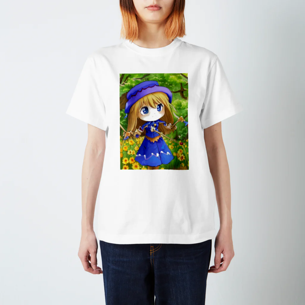 なっつ ふぁくとりーのかかしちゃん スタンダードTシャツ