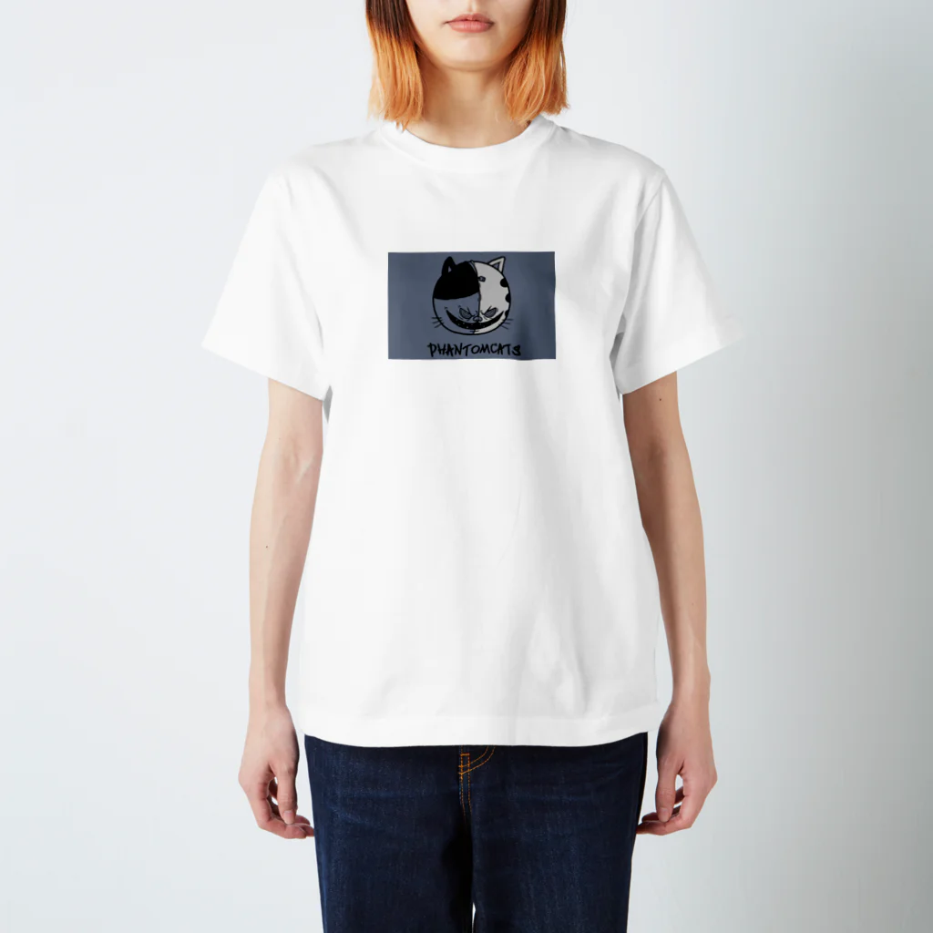 MAMES / SUGMのファントムキャッツ　猫又　スプリット Regular Fit T-Shirt