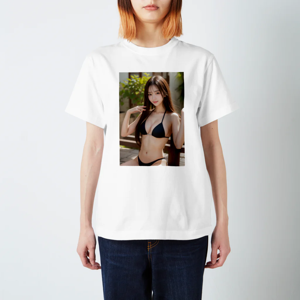 AI美女ビジョのaya スタンダードTシャツ