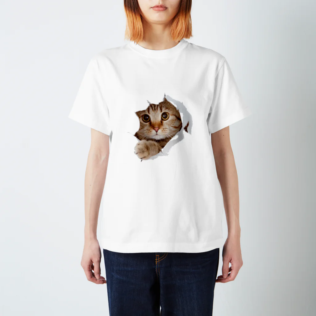 Ryo007の可愛い猫グッズ スタンダードTシャツ