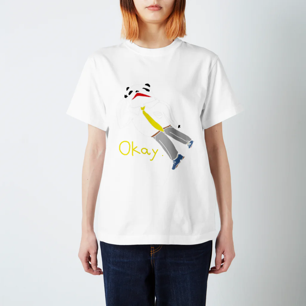 ＳＮのフィリックスのokay!  スタンダードTシャツ