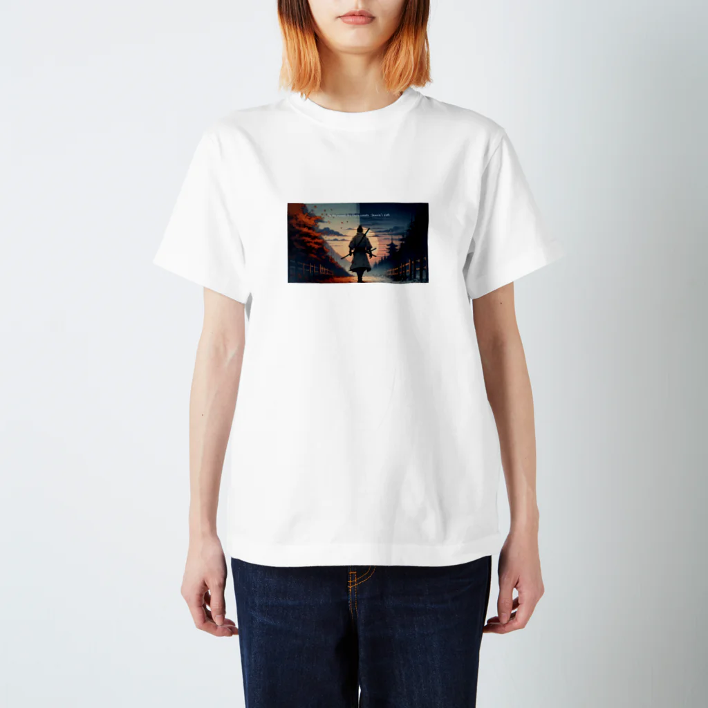 mint_waxのSamurai's path B スタンダードTシャツ