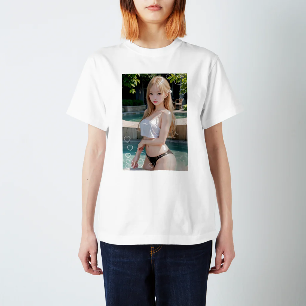 AI美女グッズ専門店のAI美女グッズ スタンダードTシャツ