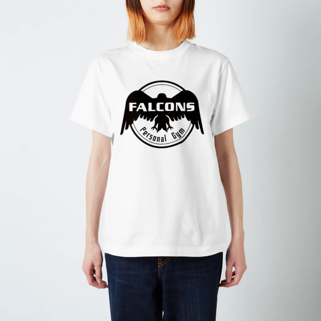 Personal Gym FALCONSのチームFALCONSブラック スタンダードTシャツ