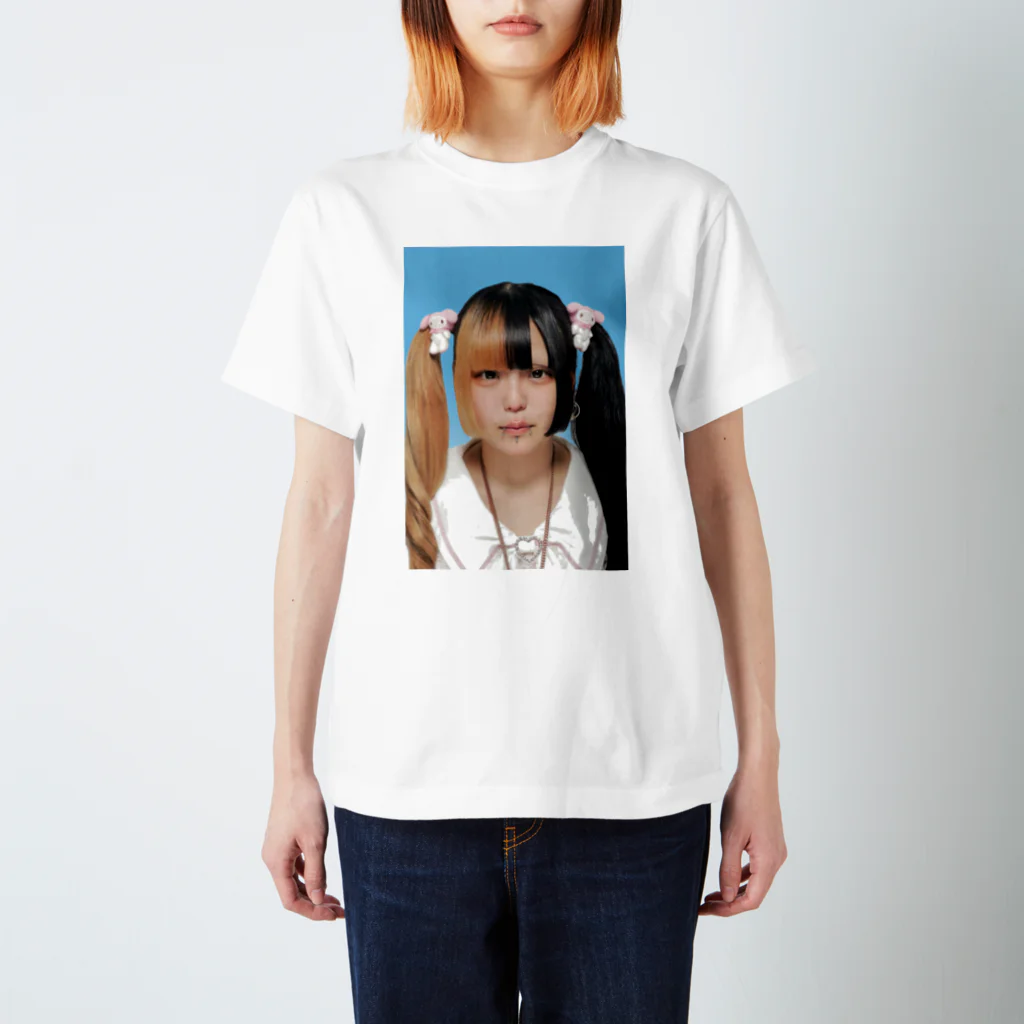 ゅらですの不採用確定証明写真 スタンダードTシャツ