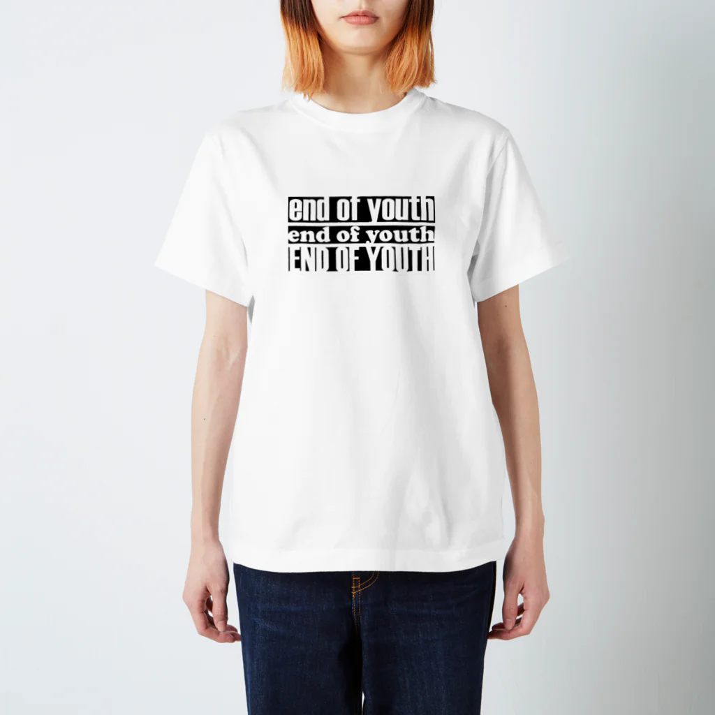 end of youthのend of youth logo スタンダードTシャツ