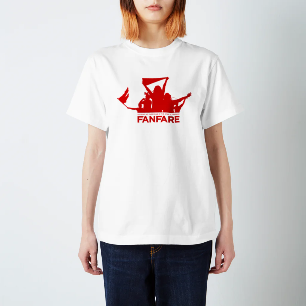 fanfare_sapporoのfanfare T-shirt_01 スタンダードTシャツ