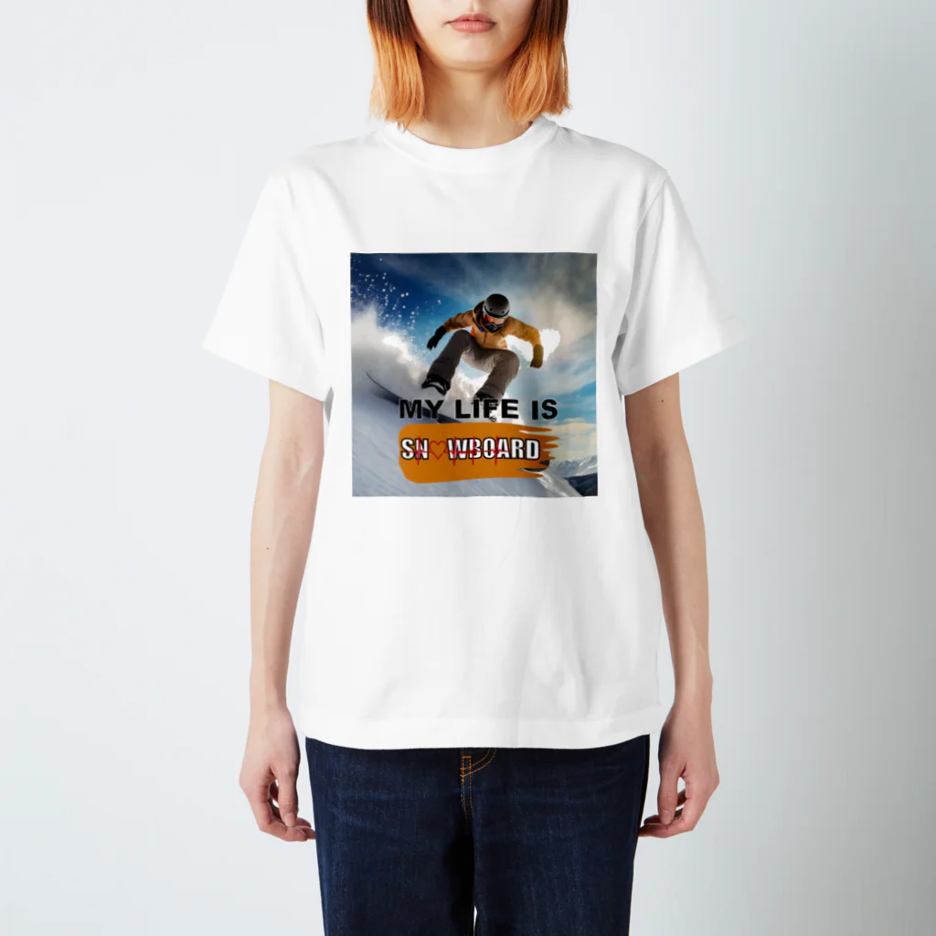 ArtDesignWorksのスノーボードスポーツ Regular Fit T-Shirt