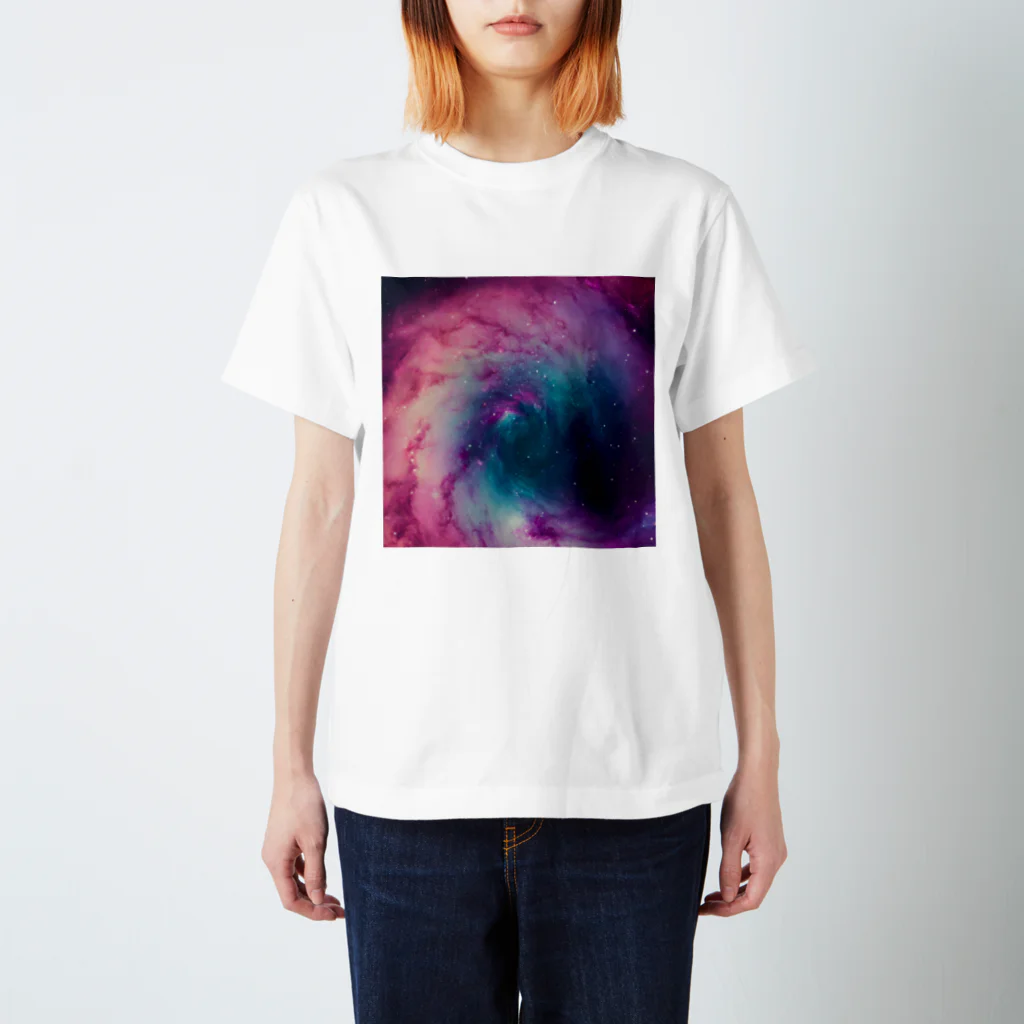 hrm＆satの＆Galaxy スタンダードTシャツ