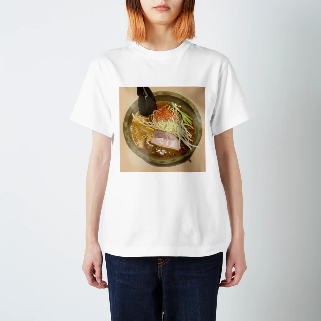 渡邊野乃香のお店のラーメン2 スタンダードTシャツ