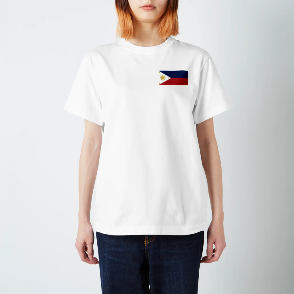 Fuu-fuu-fuuのPhilippines　souvenirs to the philippines It is written in Japanese Regular Fit T-Shirt