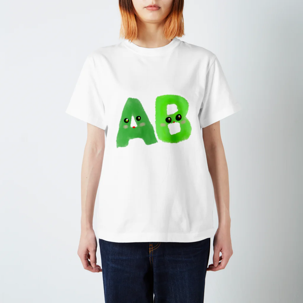 KousuiMikuのAB型 Tシャツ スタンダードTシャツ