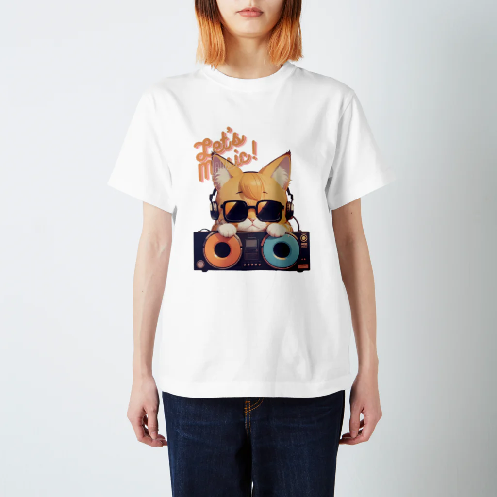 521のDJ Nyanko スタンダードTシャツ