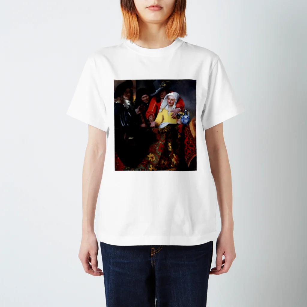 世界美術商店の取り持ち女 / The Procuress スタンダードTシャツ