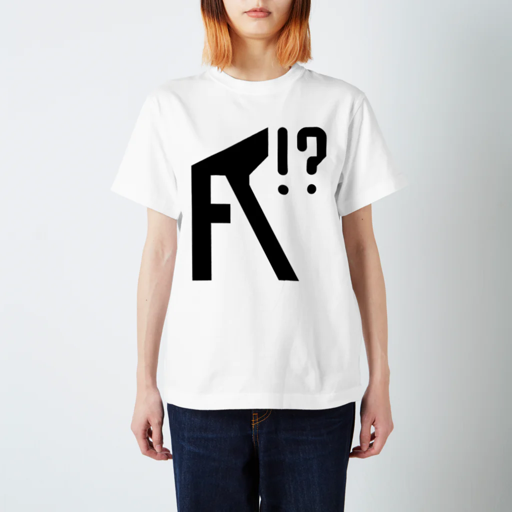 Ku-Ma's SHOPのハードラックディヴィジョン(黒)_typeA Regular Fit T-Shirt