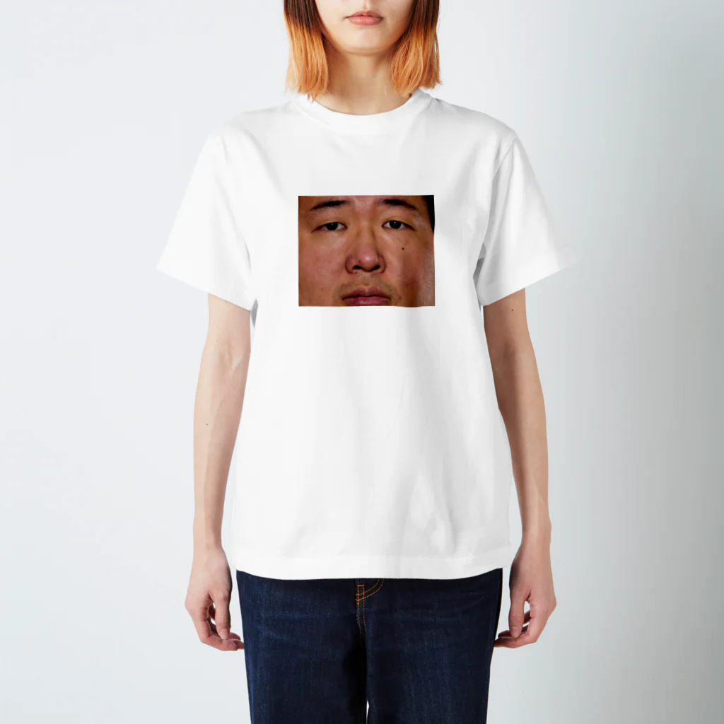 江古田福の福ちゃんデカ顔 スタンダードTシャツ