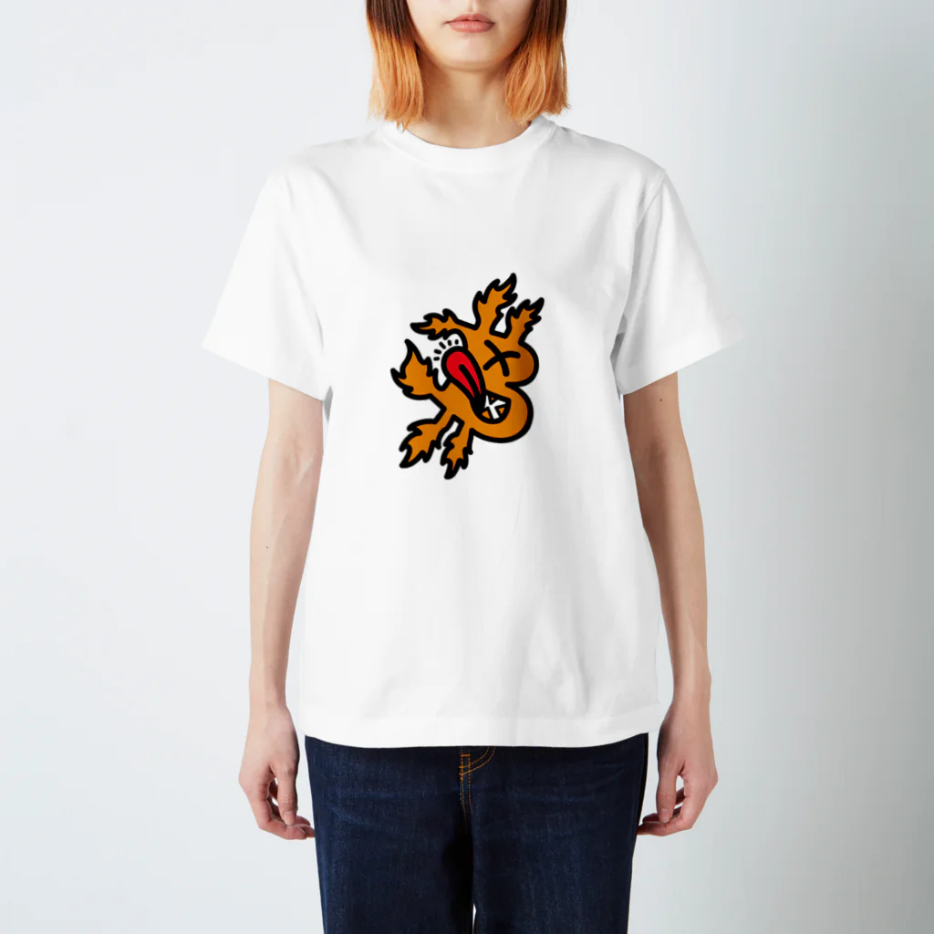 BitPopArtのB - on Fire Regular Fit T-Shirt