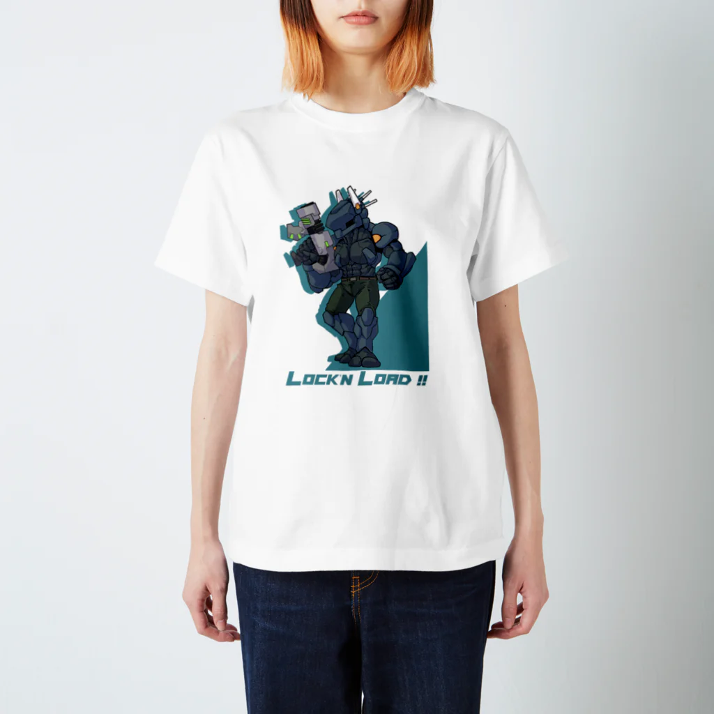 XENONISMあいてむ屋のサイバネ軍曹(A) Regular Fit T-Shirt