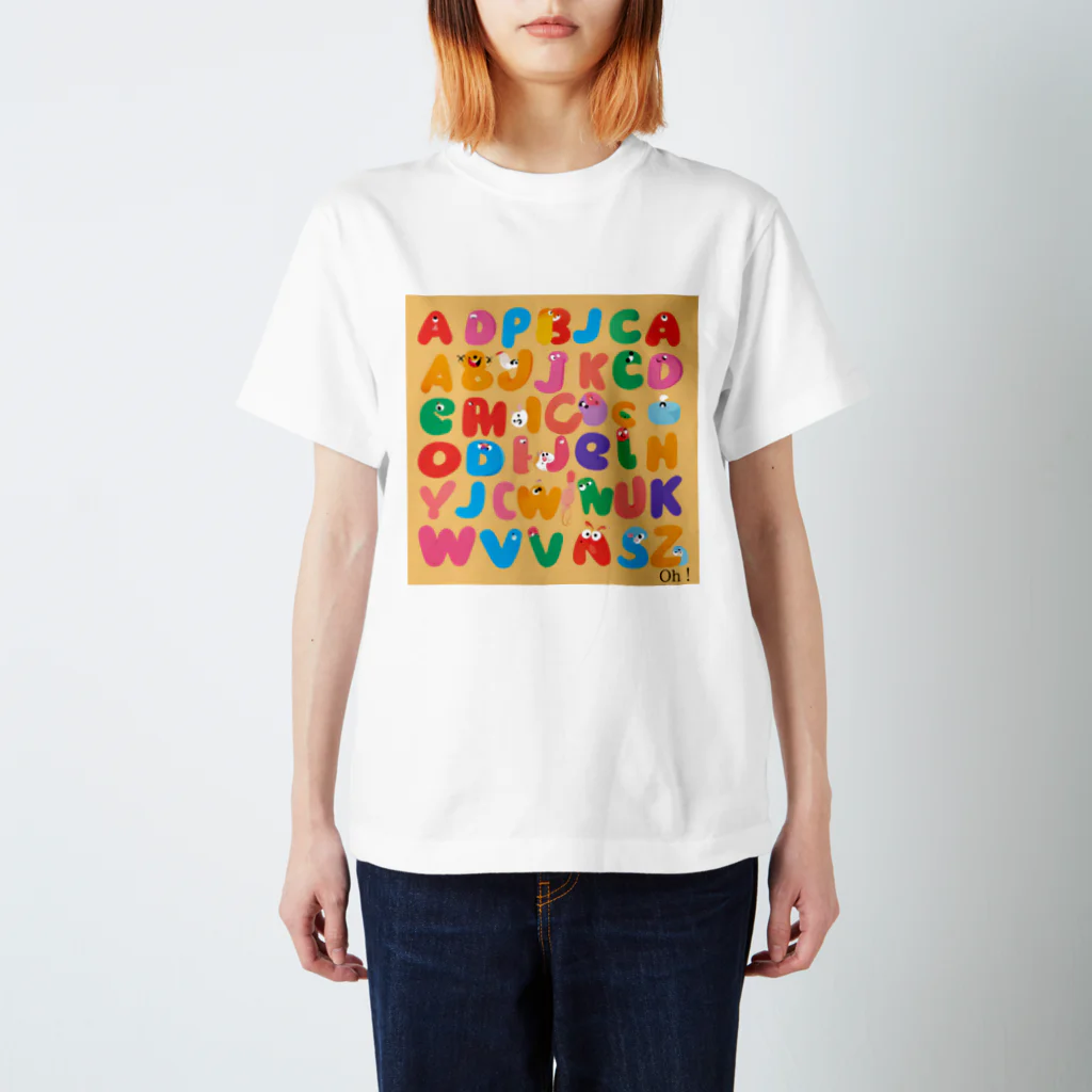 Koh!のアルファベット！？ Regular Fit T-Shirt