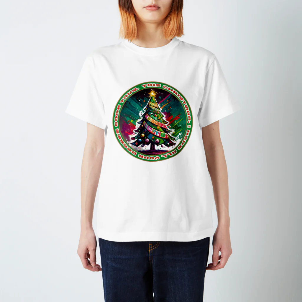 Ａ’ｚｗｏｒｋＳの夢叶～クリスマスツリー～ Regular Fit T-Shirt