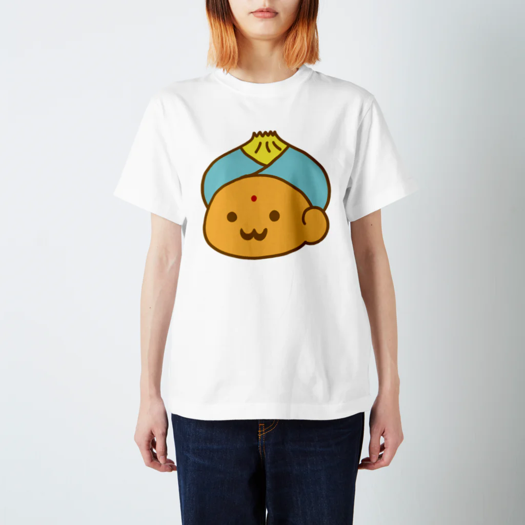 まんじゅう屋さんのカレー＝マン4世 スタンダードTシャツ