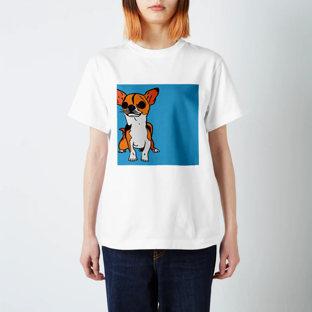 masatoooのチワワのイラストグッズ スタンダードTシャツ