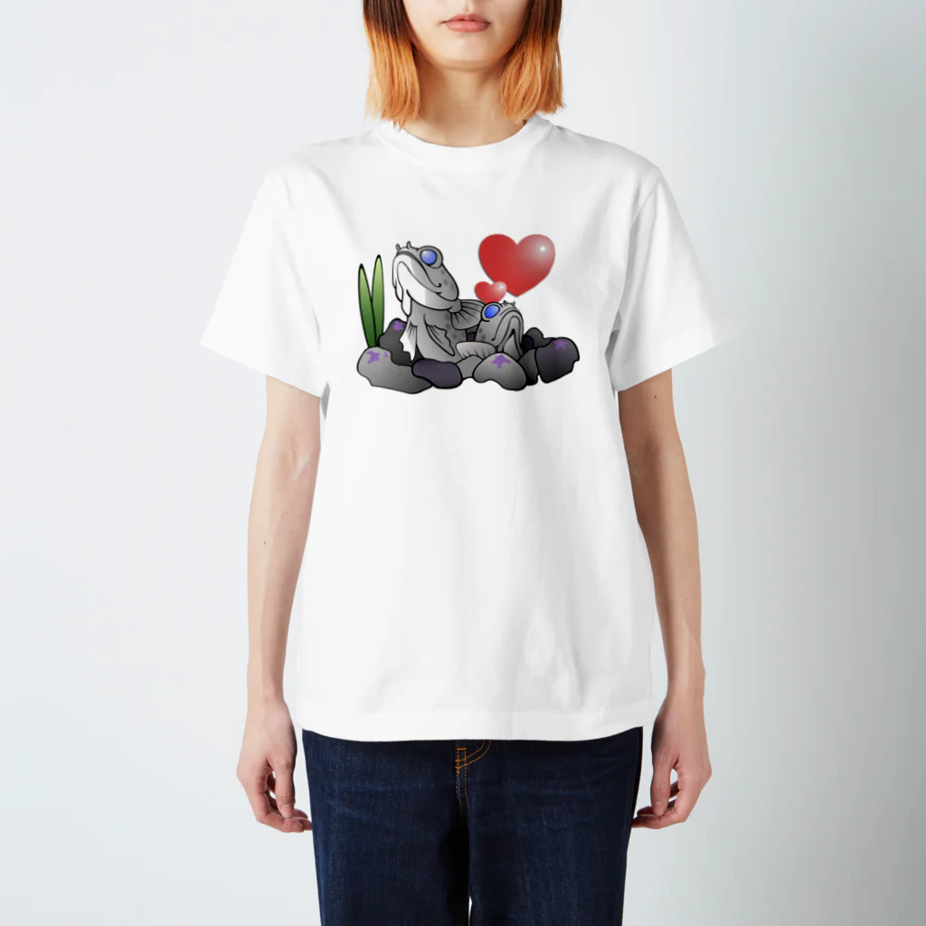 hiromu.のLove Jawfish-Hartタイプ Regular Fit T-Shirt