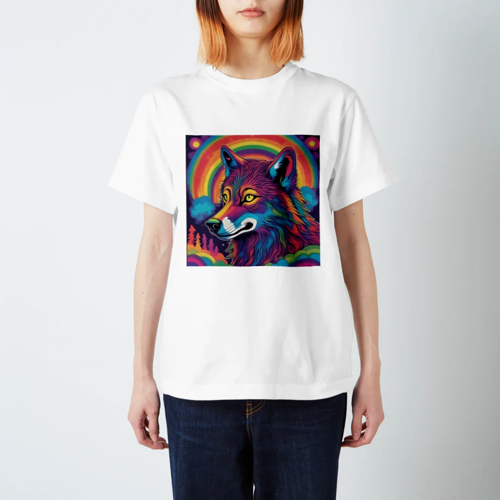 shop.ycのユメウルフ スタンダードTシャツ