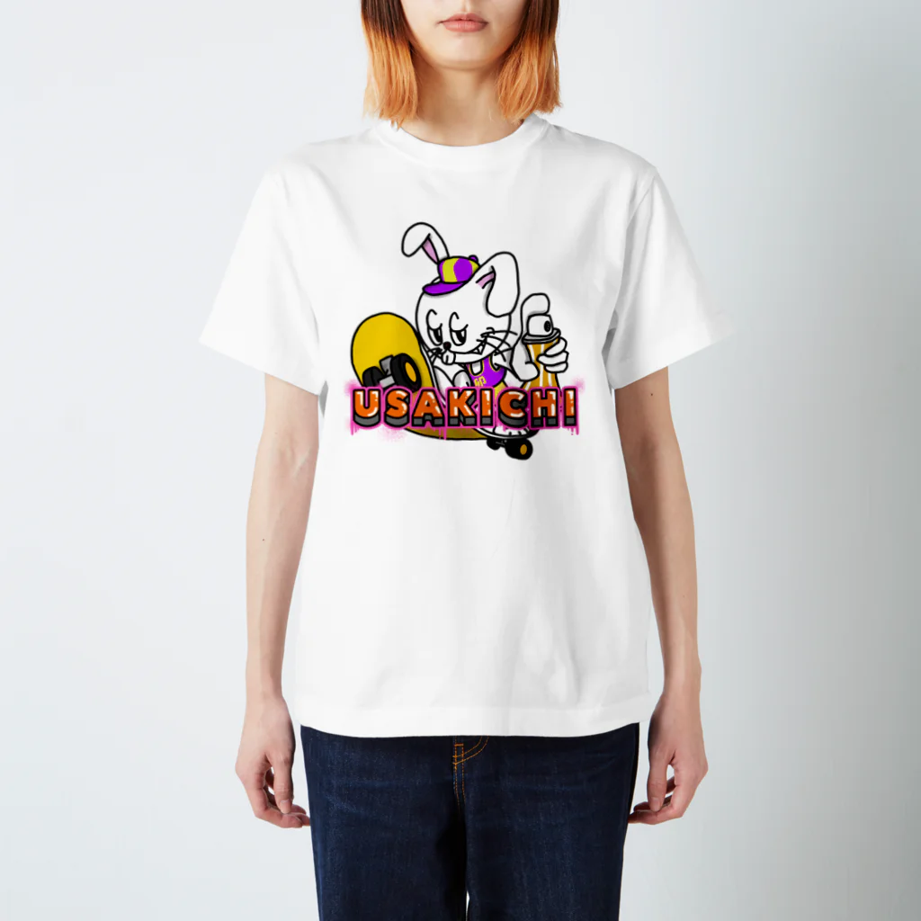 Eidori Design LabのUSAKICHI -ストリートver. - スタンダードTシャツ