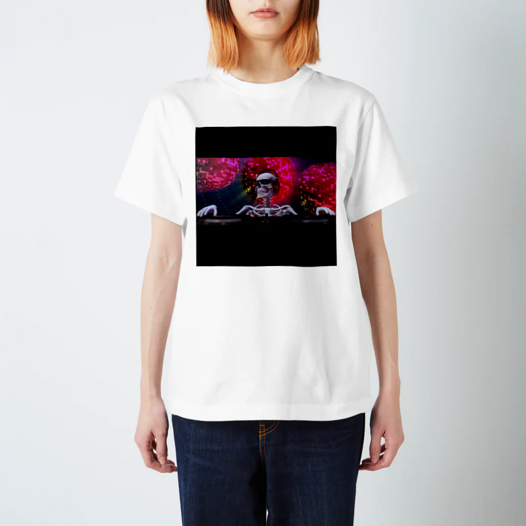 ak.projectのDJスカル スタンダードTシャツ