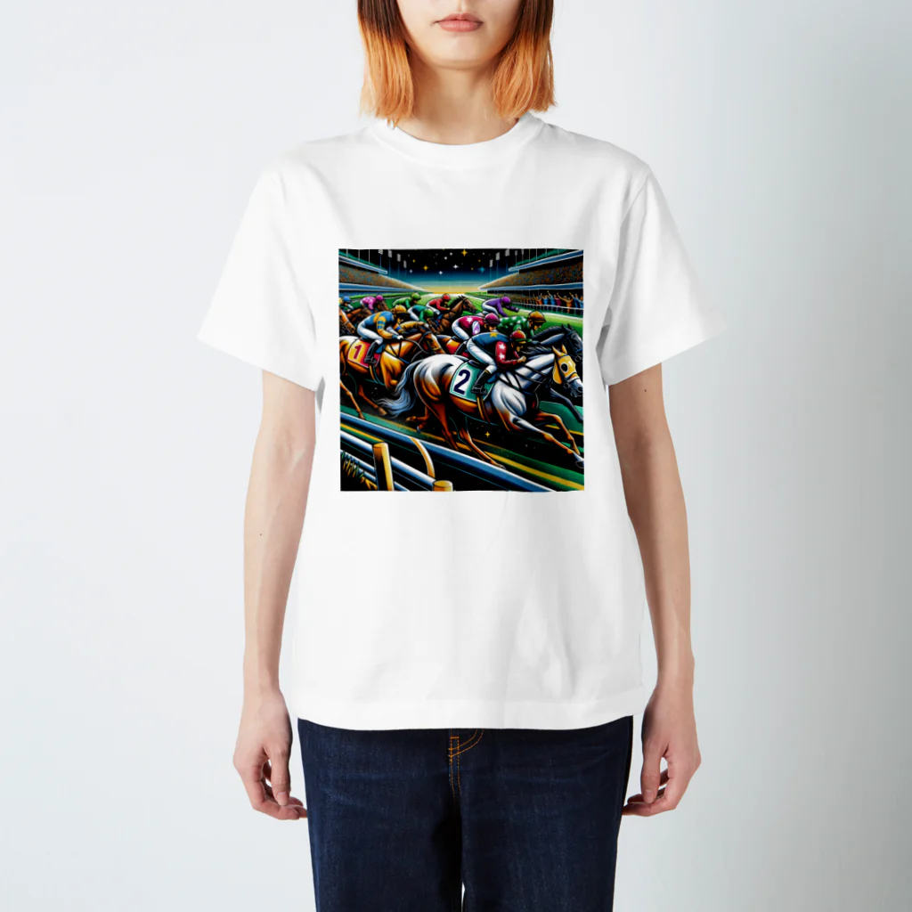 Design by hisachilの競馬 スタンダードTシャツ