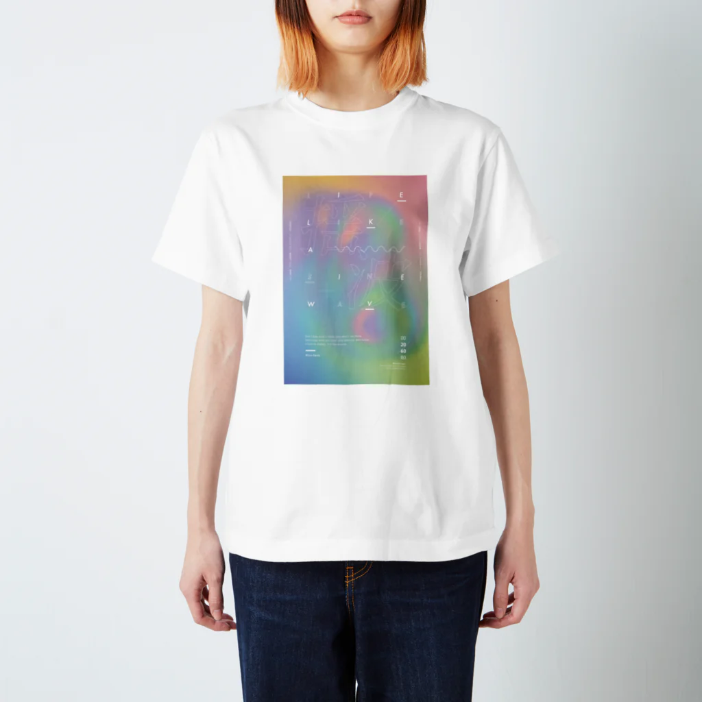 YRNMのL.L.S.W. ホワイト Regular Fit T-Shirt