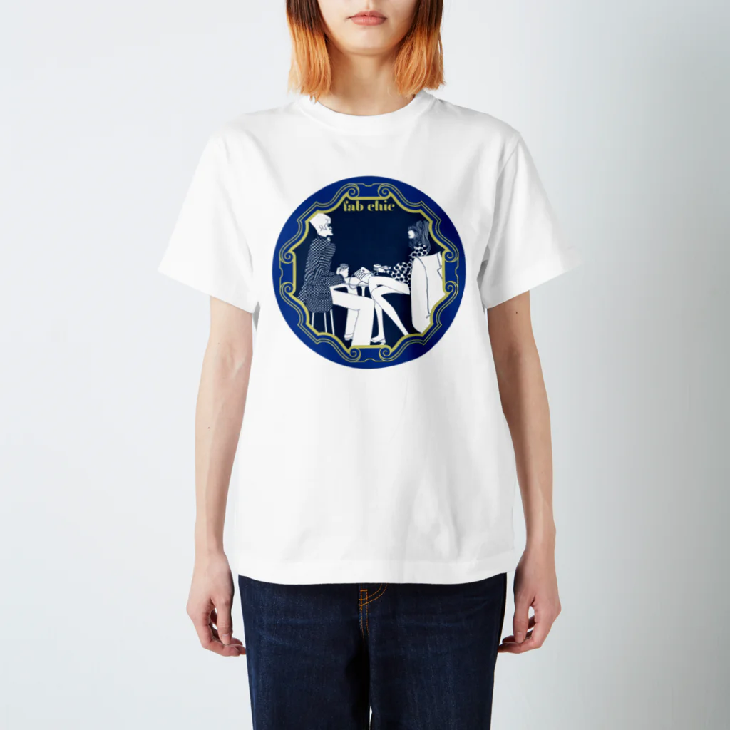 fab chic ファブシックのファブデート　サークルモチーフ スタンダードTシャツ