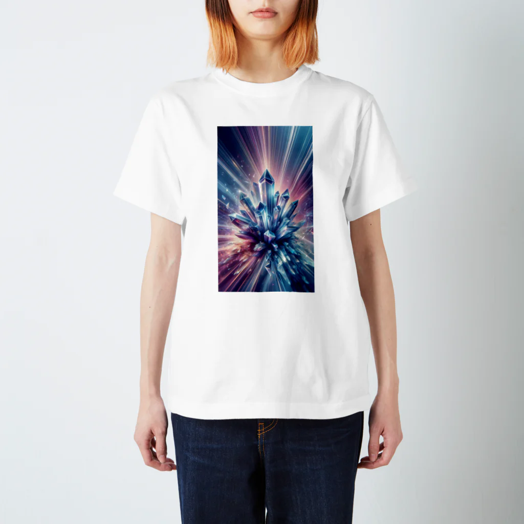 sukoyaのプリズムの花束 Regular Fit T-Shirt